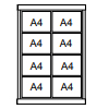 8 x A4 Landscape